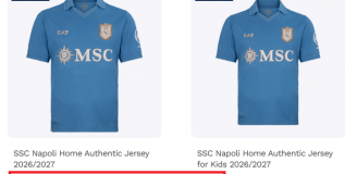 HIT! Tyle kosztują NOWE JUBILEUSZOWE koszulki Napoli!